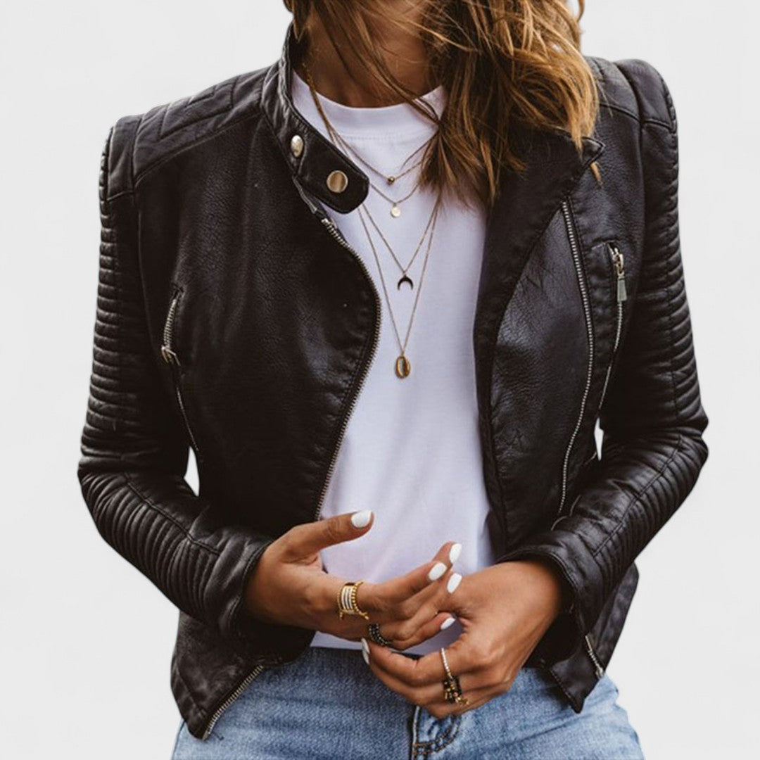 Santana - Elegant Leather Jacket