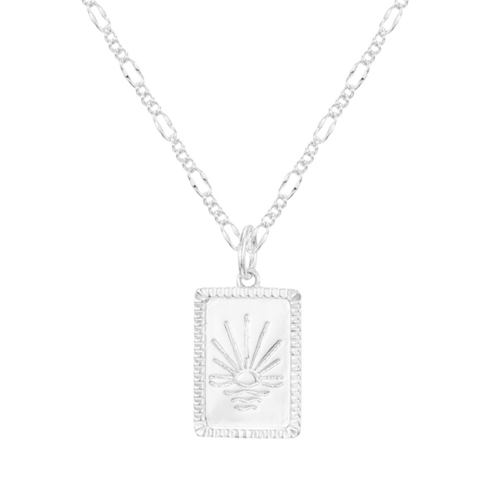Necklace with Sun Design