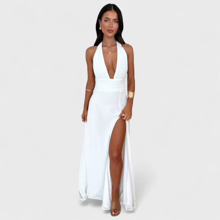 Elenor - Long summer dress that enhances the figure