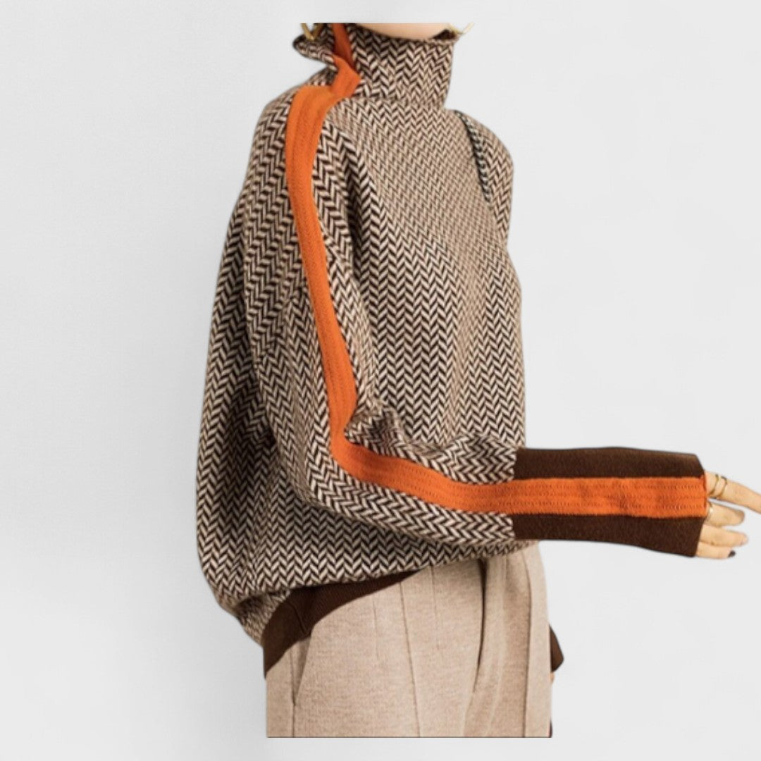 Eleanor - High Neck Sweater