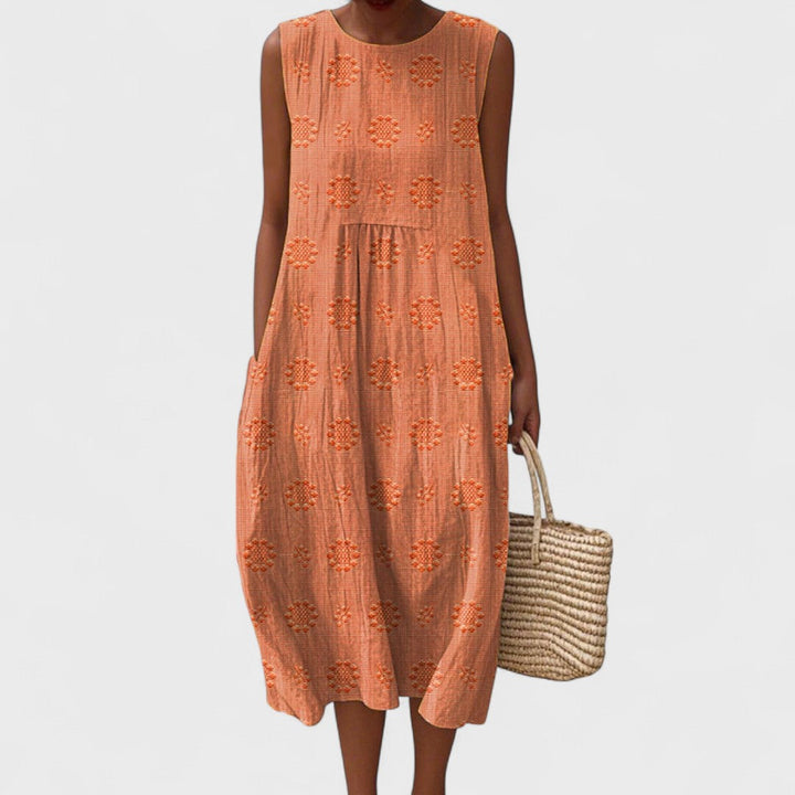 Aikaterini – Casual Chic Dress with Pockets