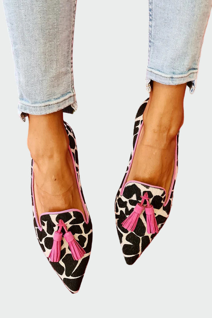 Moccasins with Pointed Toe