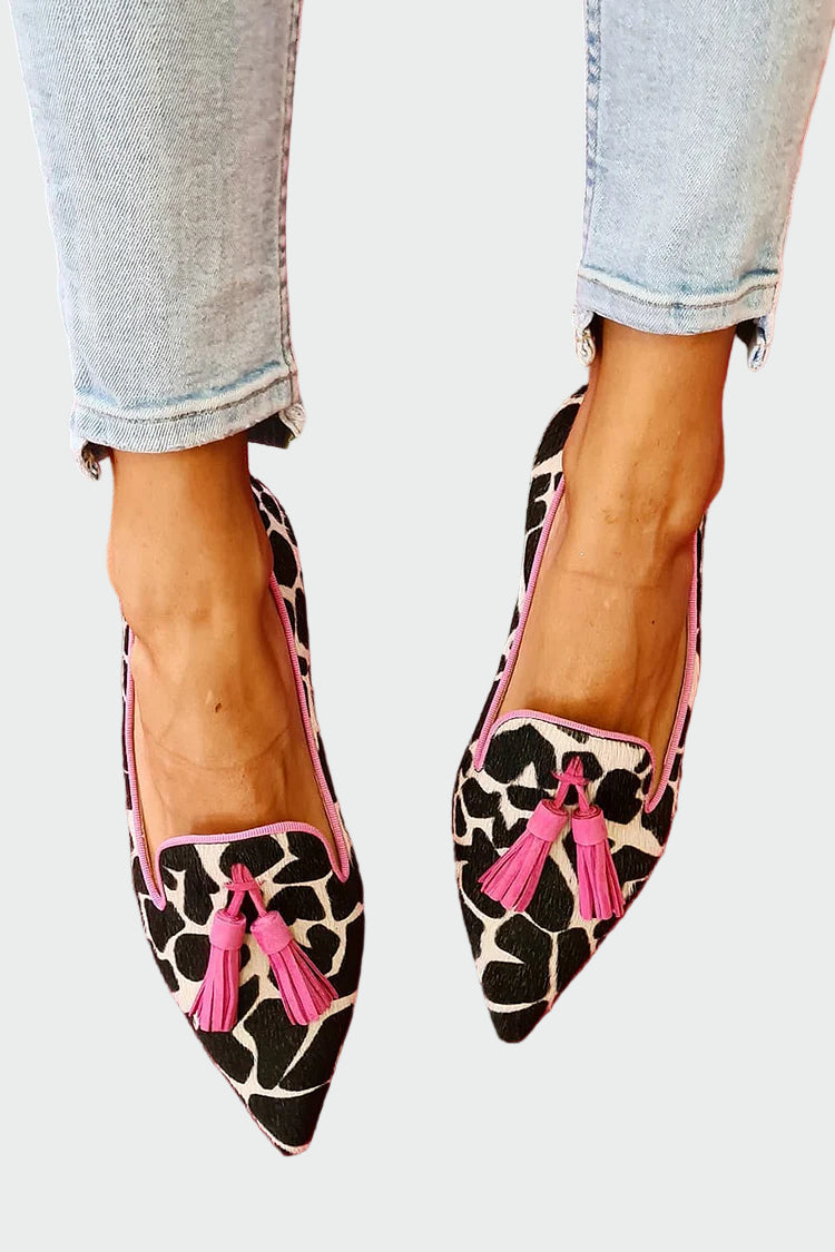 Moccasins with Pointed Toe