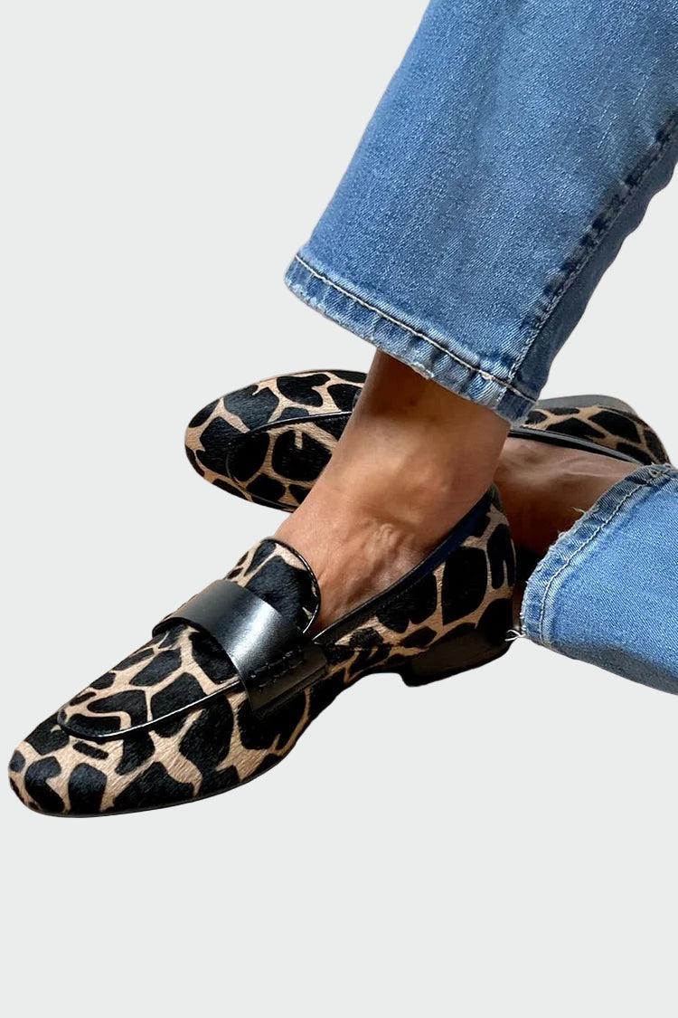 Moccasins with Color Print