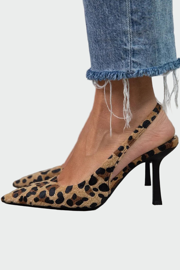 Sandals with Color Print