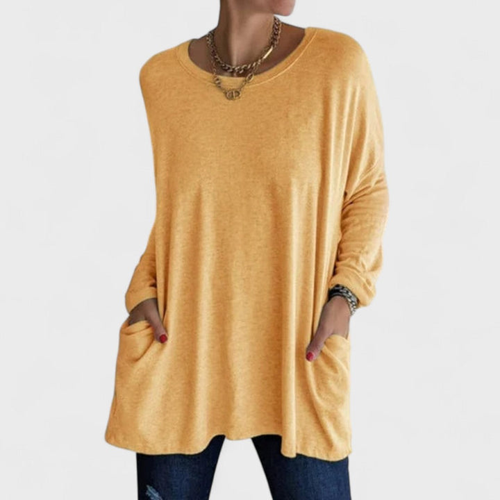 Moira - Relaxed Long Sleeve Top