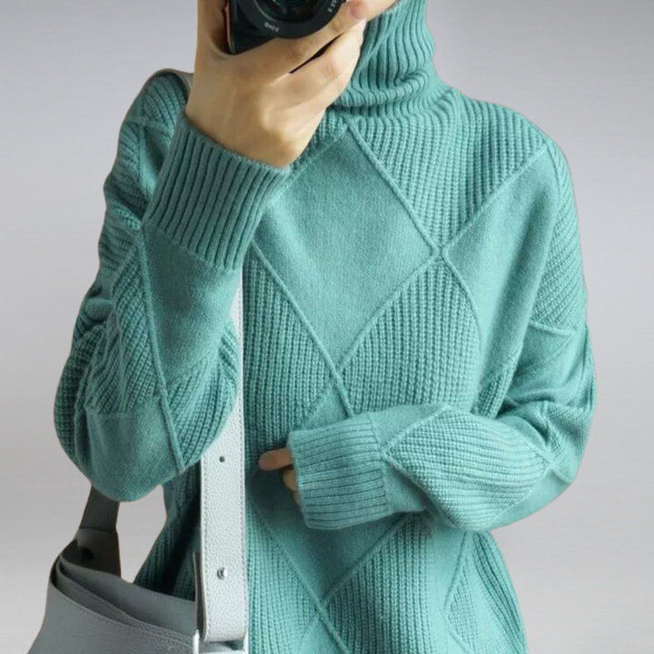 Darcy - Oversized Turtleneck Sweater