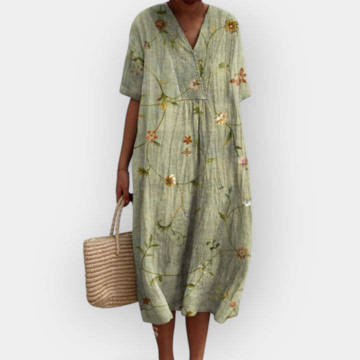 Flower Dress for Summer Days