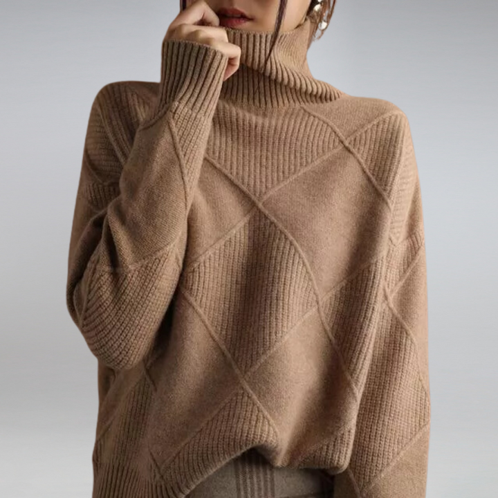Darcy - Oversized Turtleneck Sweater