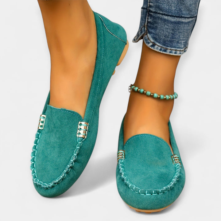Loafers with Metal Details