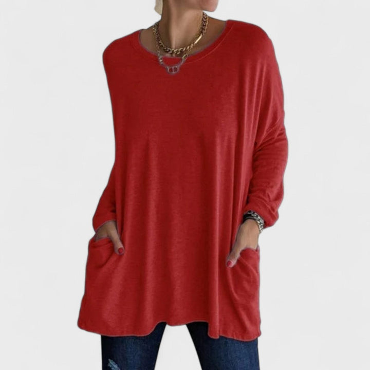 Moira - Relaxed Long Sleeve Top