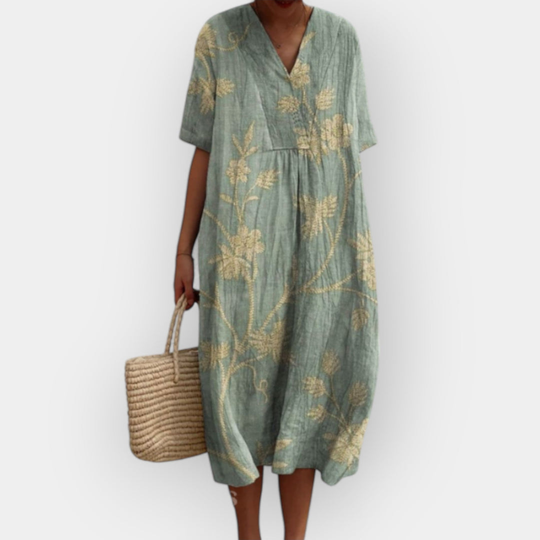 Flower Dress for Summer Days