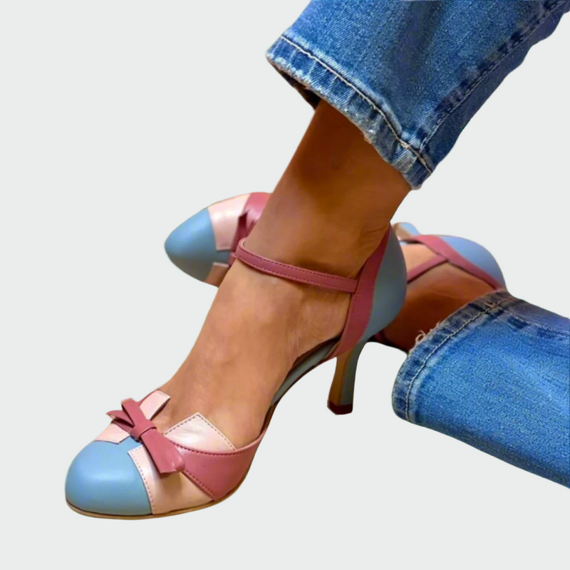 Colorful shoes with strap