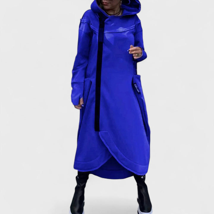 Mana - Long Zip-Up Hoodie in Lightweight, Breathable Fabric