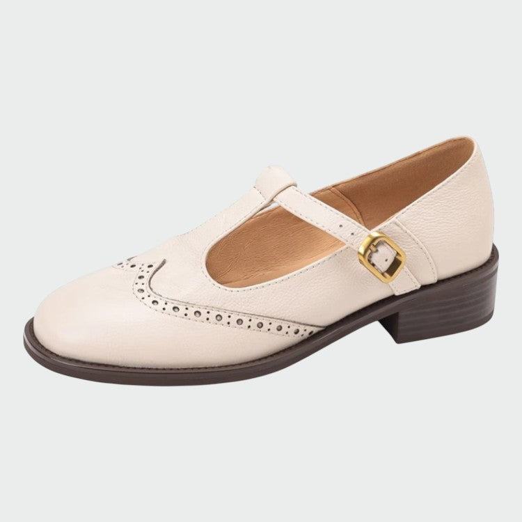 Alma – Elegant leather Mary Jane shoes