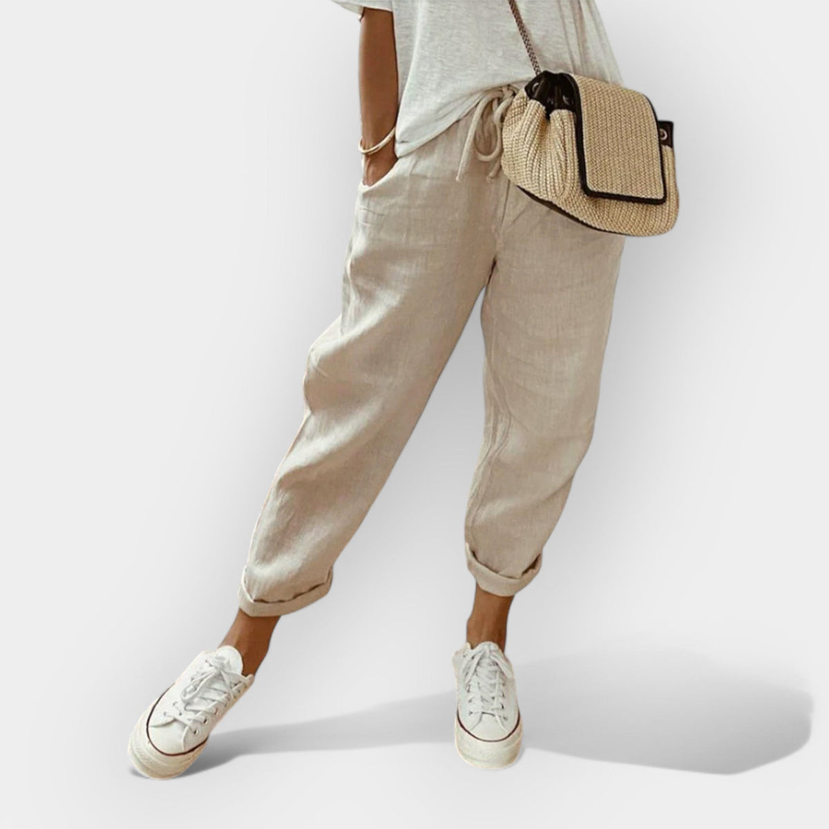 Light Linen Trousers