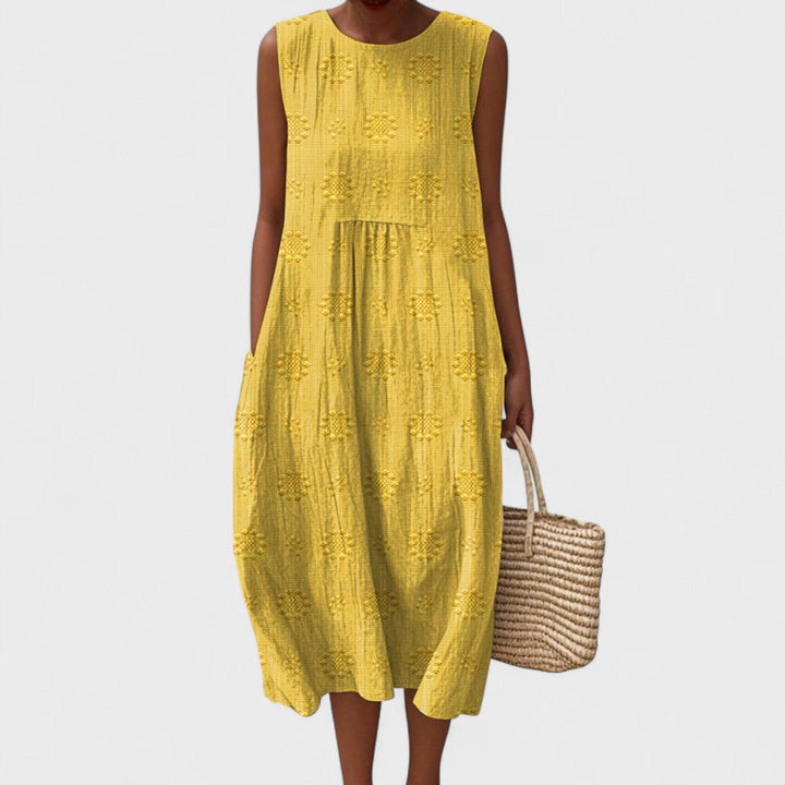 Aikaterini – Casual Chic Dress with Pockets