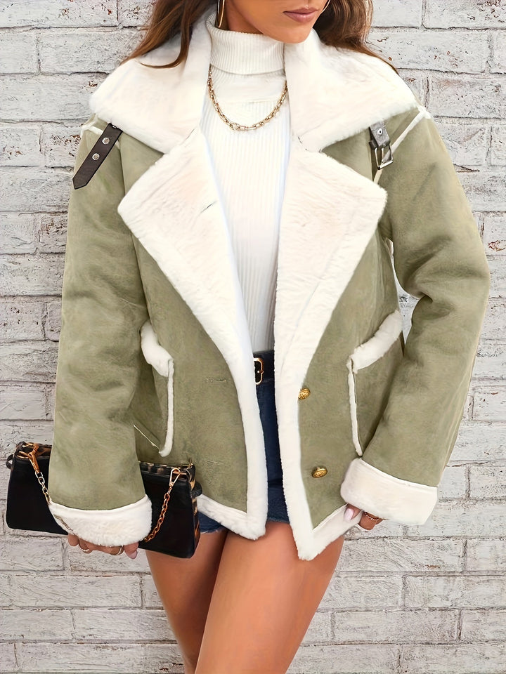 Isabella™ Winter Jacket Lined with Synthetic Fur
