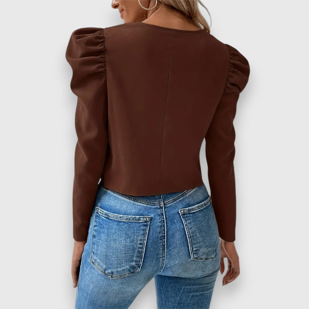 Lucia – Jacket with Balloon Sleeves