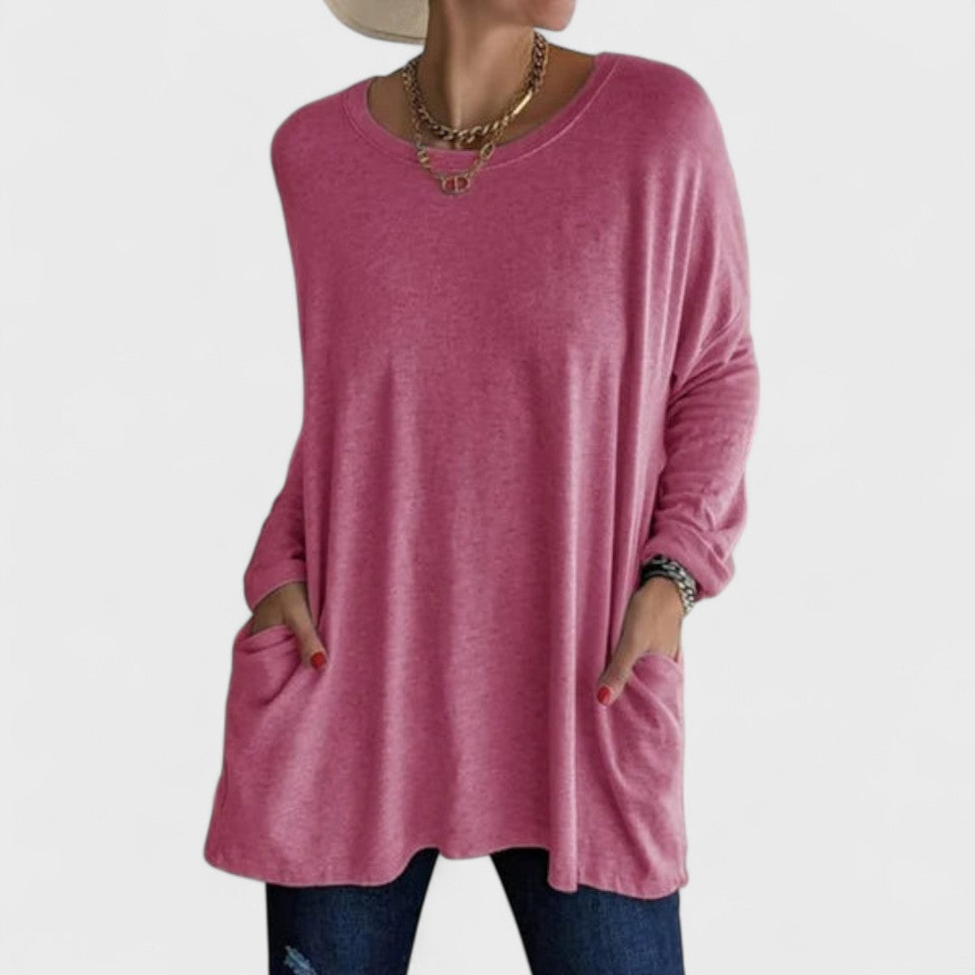 Moira - Relaxed Long Sleeve Top