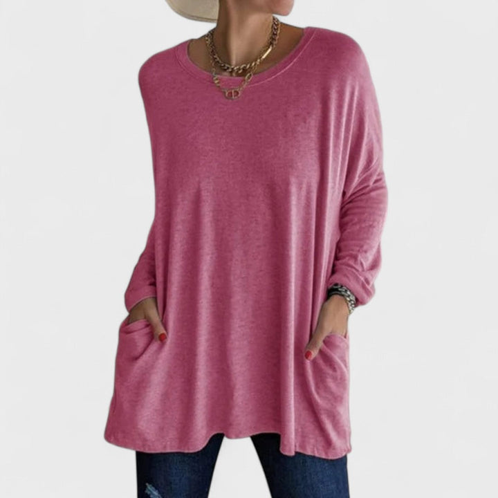 Moira - Relaxed Long Sleeve Top