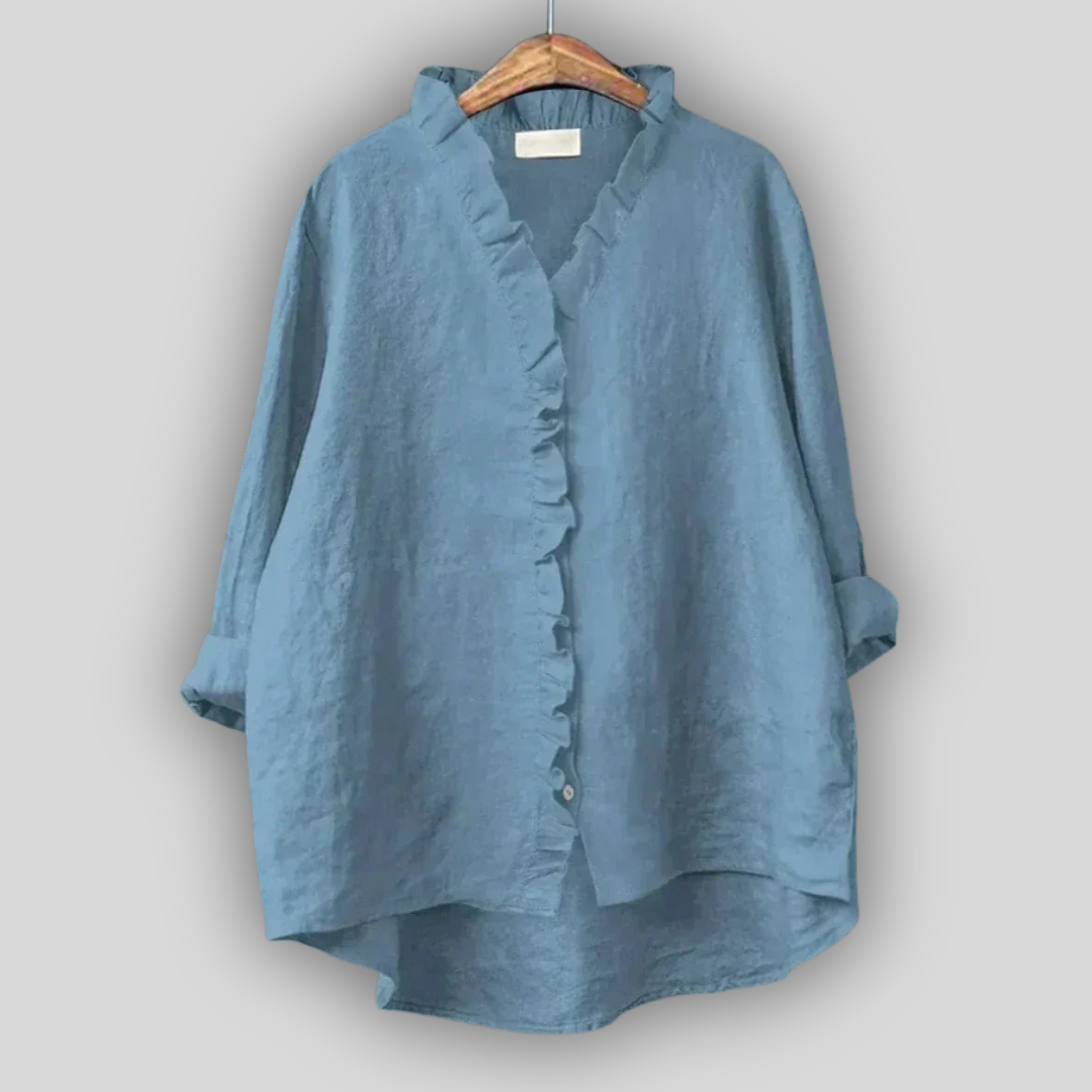 Foret Blouse Grounded Elegance