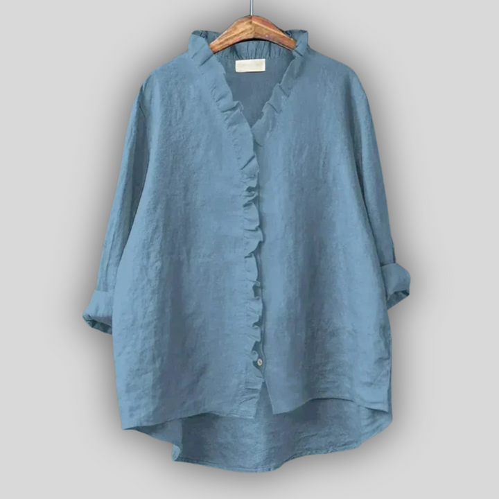 Foret Blouse Grounded Elegance