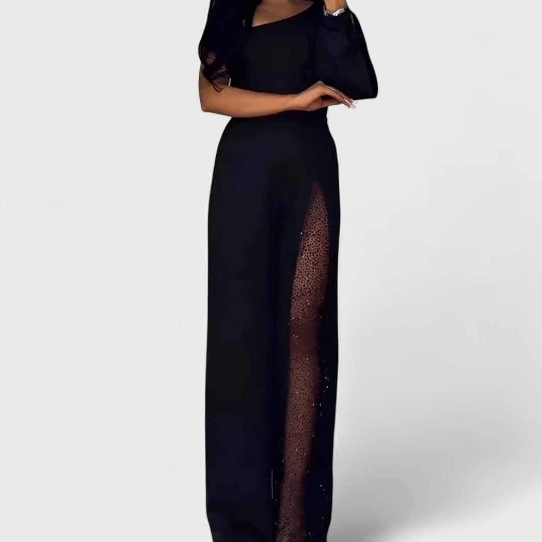 Ines - Modern jumpsuit with wide legs