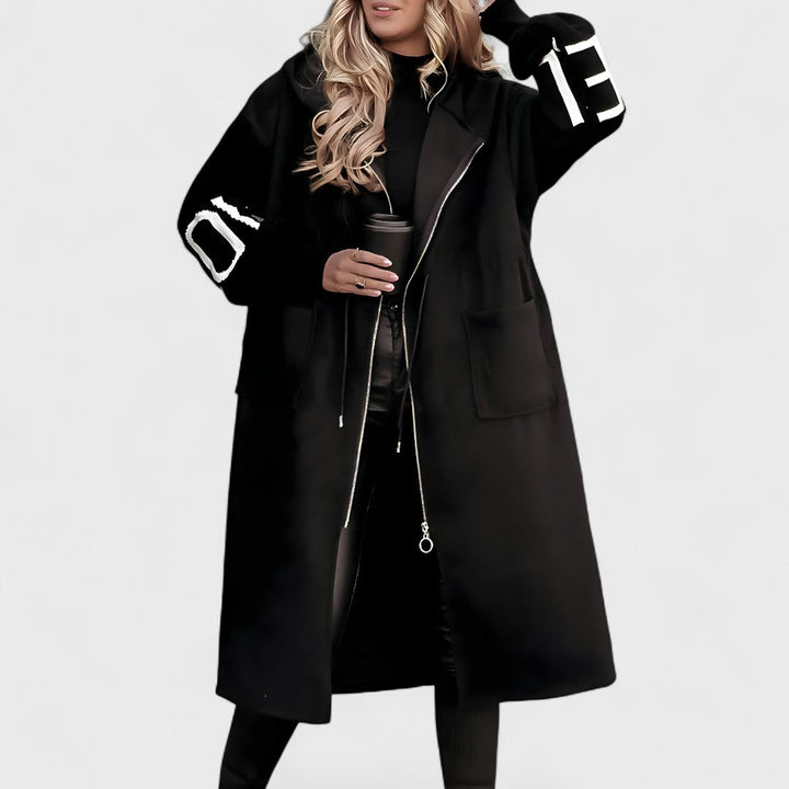 Rosana - Elegant Hooded Coatigan