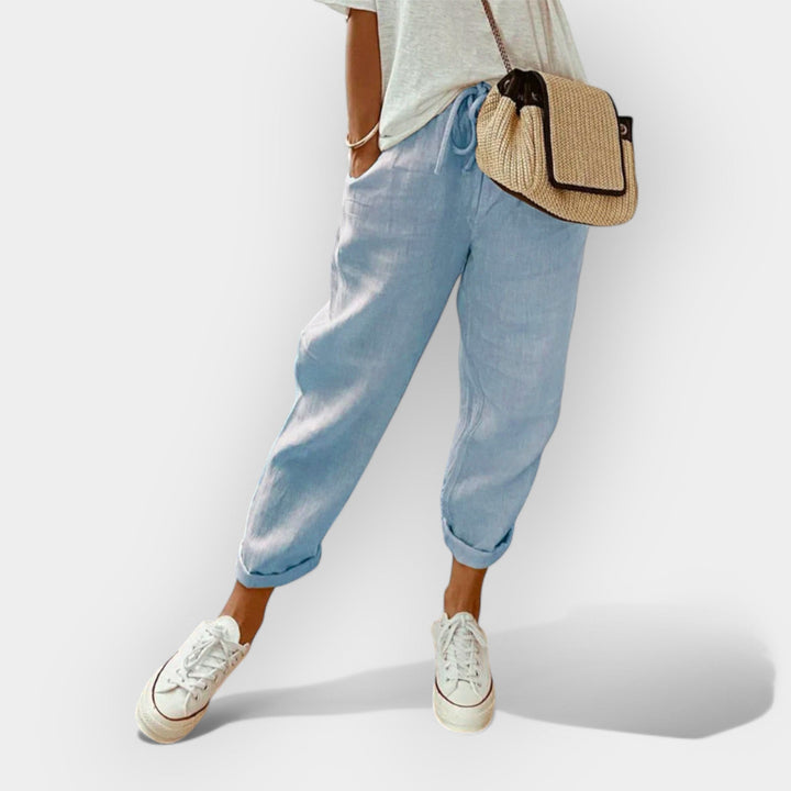 Light Linen Trousers