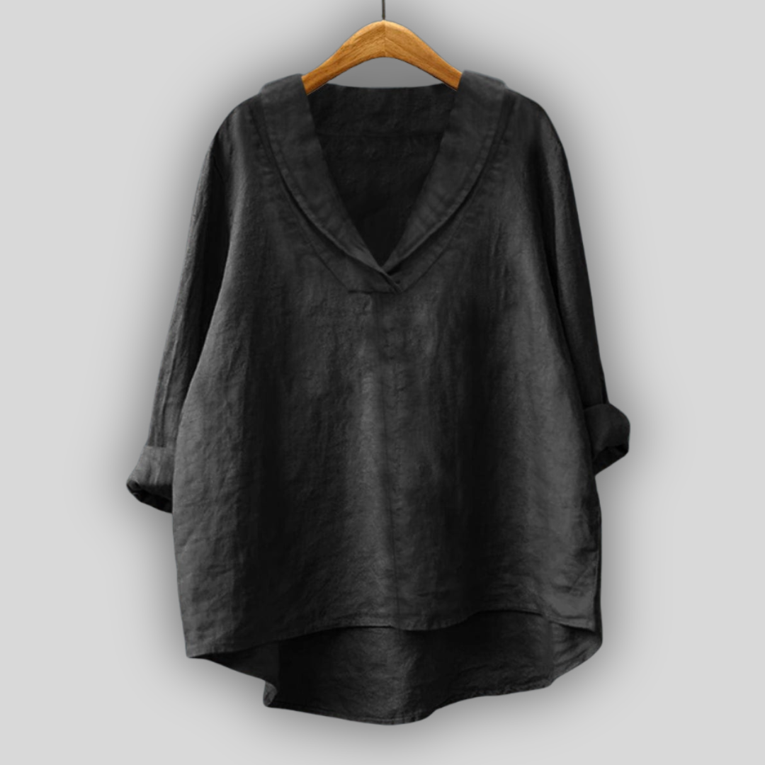 Lined Blouse Gold Aura