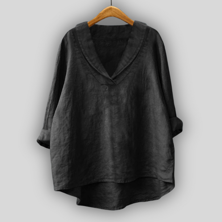 Lined Blouse Gold Aura