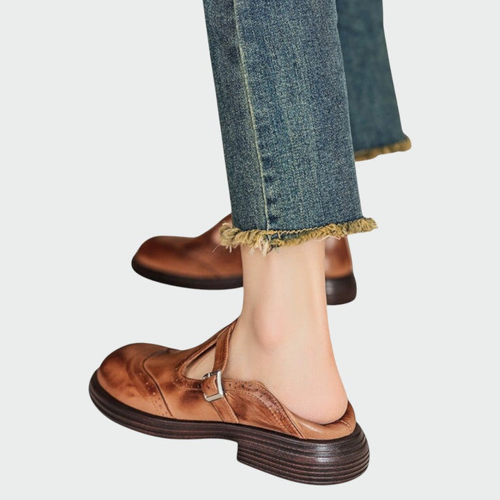 Alma – Elegant Leather Mary Janes