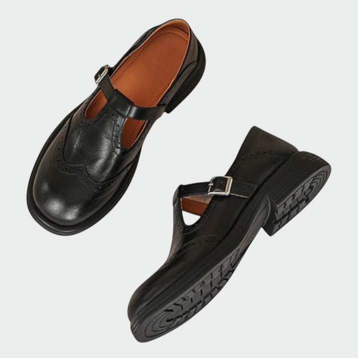Alma – Elegant Leather Mary Janes