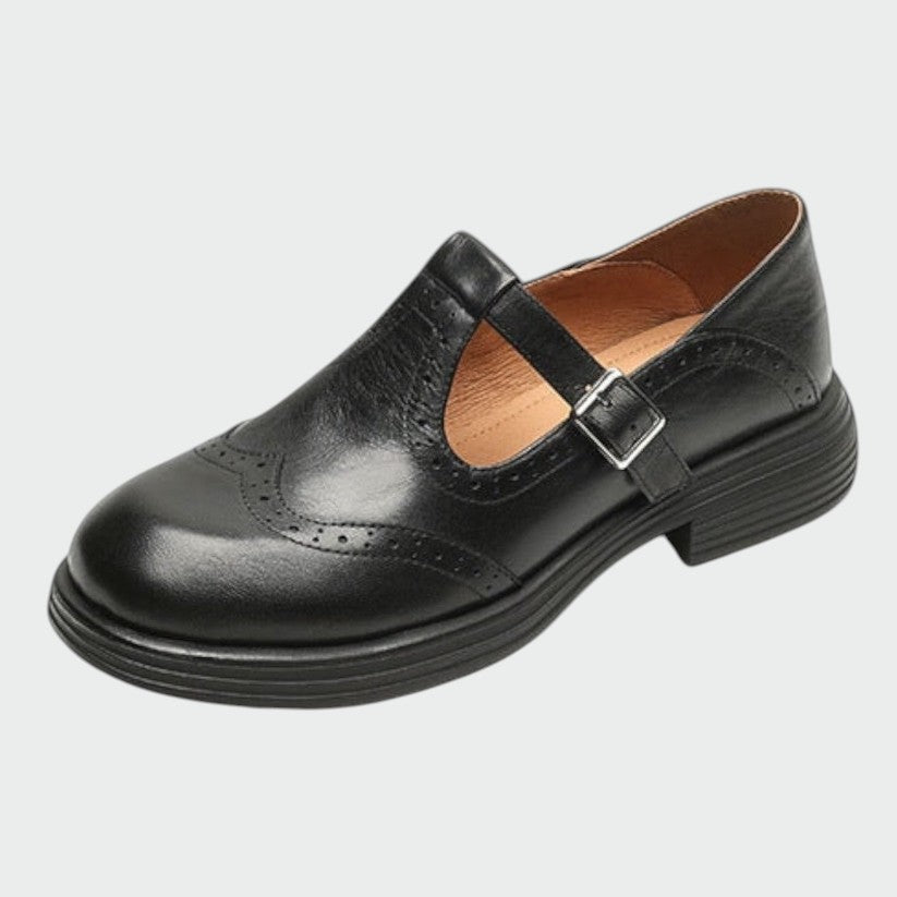 Alma – Elegant Leather Mary Janes