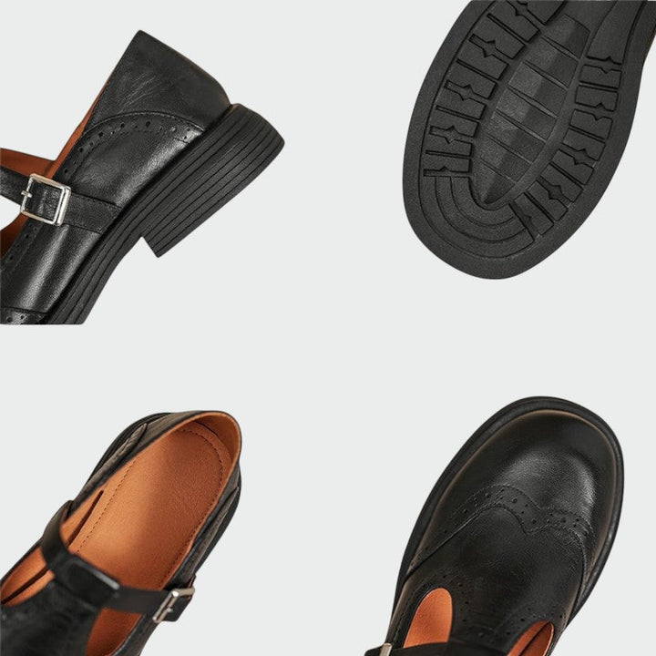 Alma – Elegant Leather Mary Janes