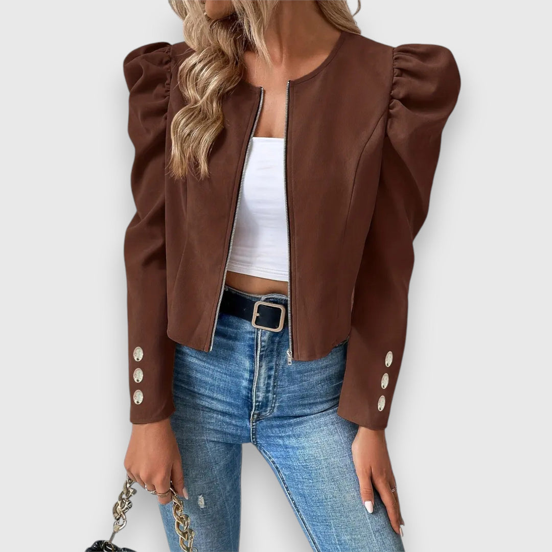 Lucia – Jacket with Balloon Sleeves