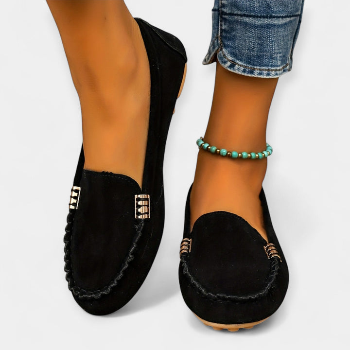 Loafers with Metal Details