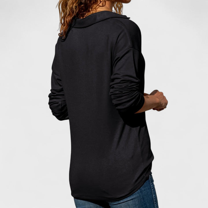 Madonna - Elegant Long Sleeve Blouse