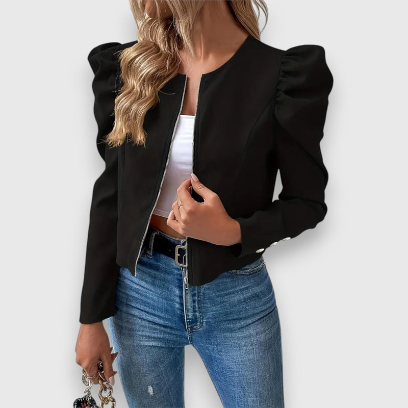 Lucia – Jacket with Balloon Sleeves