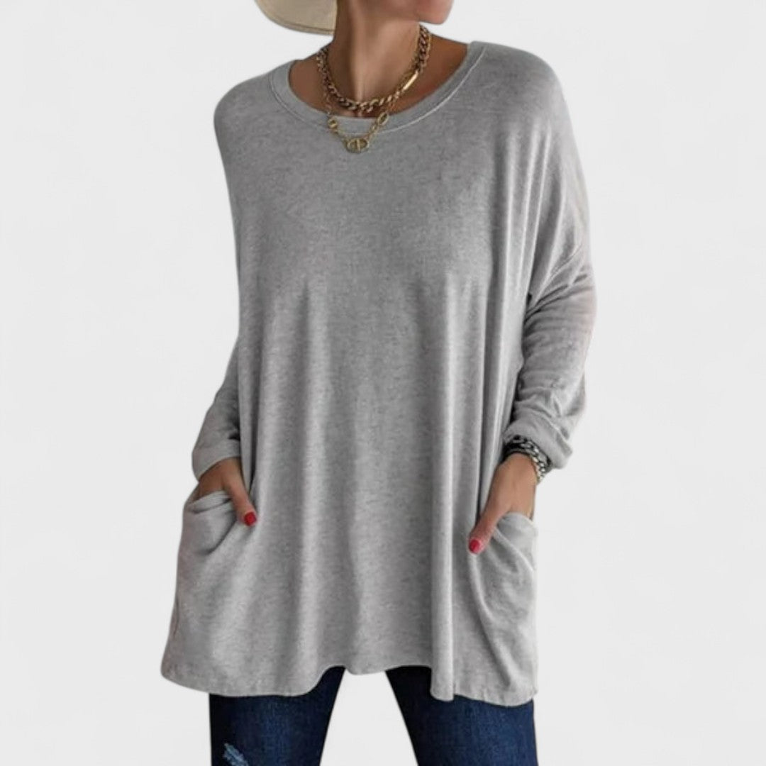 Moira - Relaxed Long Sleeve Top