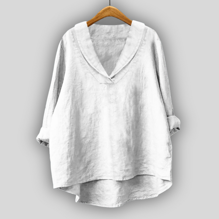 Lined Blouse Gold Aura