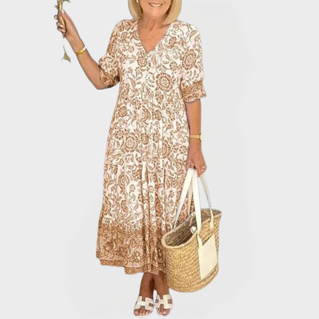 Elegant and Comfortable Summer Dress for Daily Wear