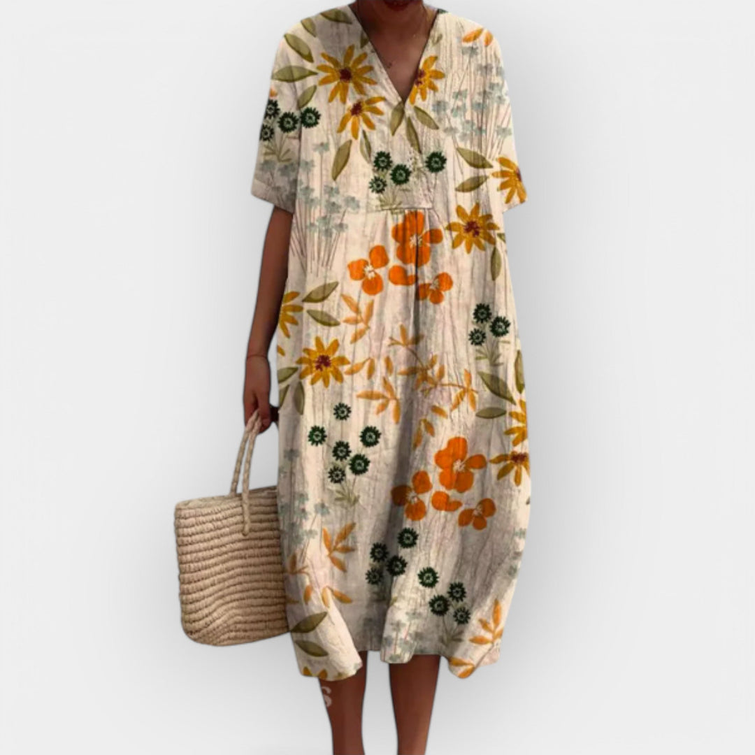 Flower Dress for Summer Days
