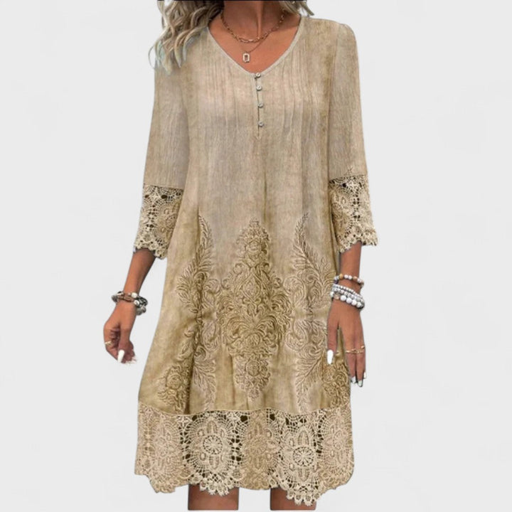 Helle - Elegant Lace Dress