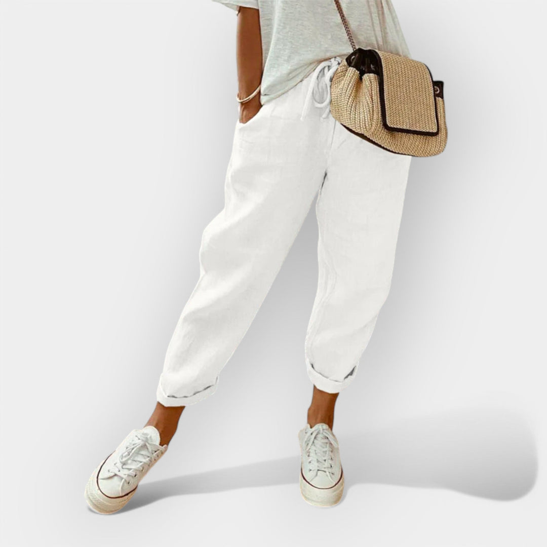Light Linen Trousers