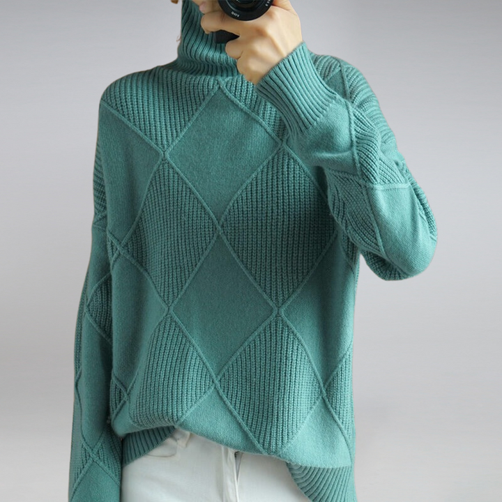 Darcy - Oversized Turtleneck Sweater