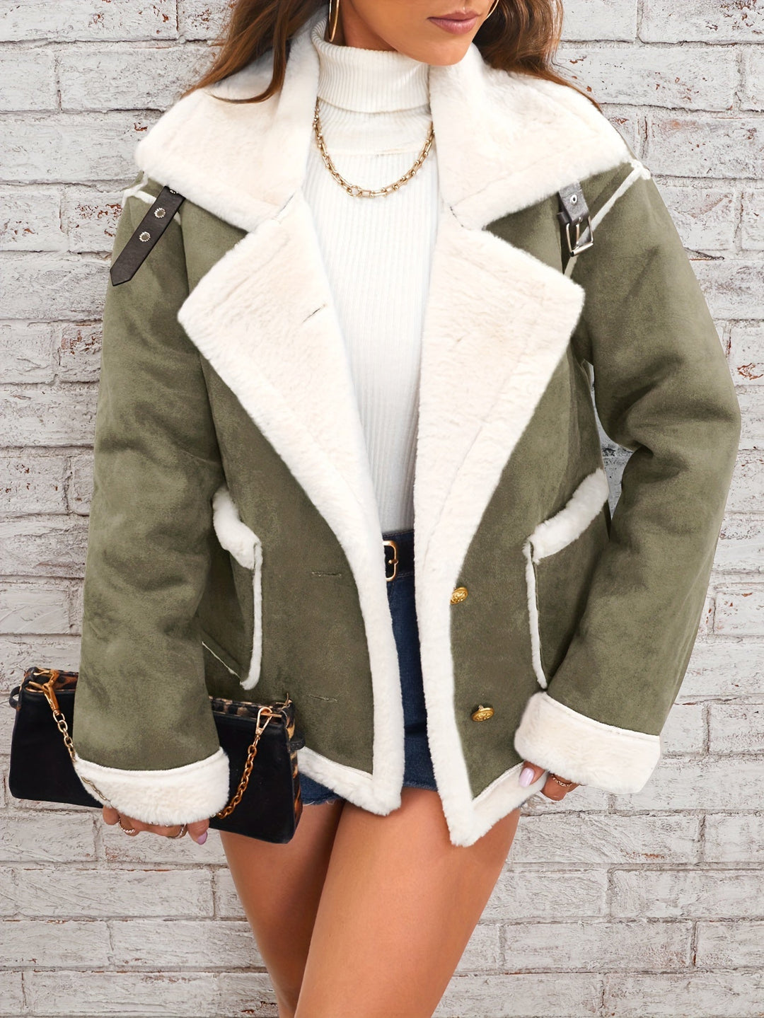 Isabella™ Winter Jacket Lined with Synthetic Fur