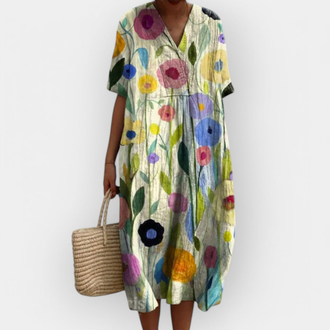 Flower Dress for Summer Days