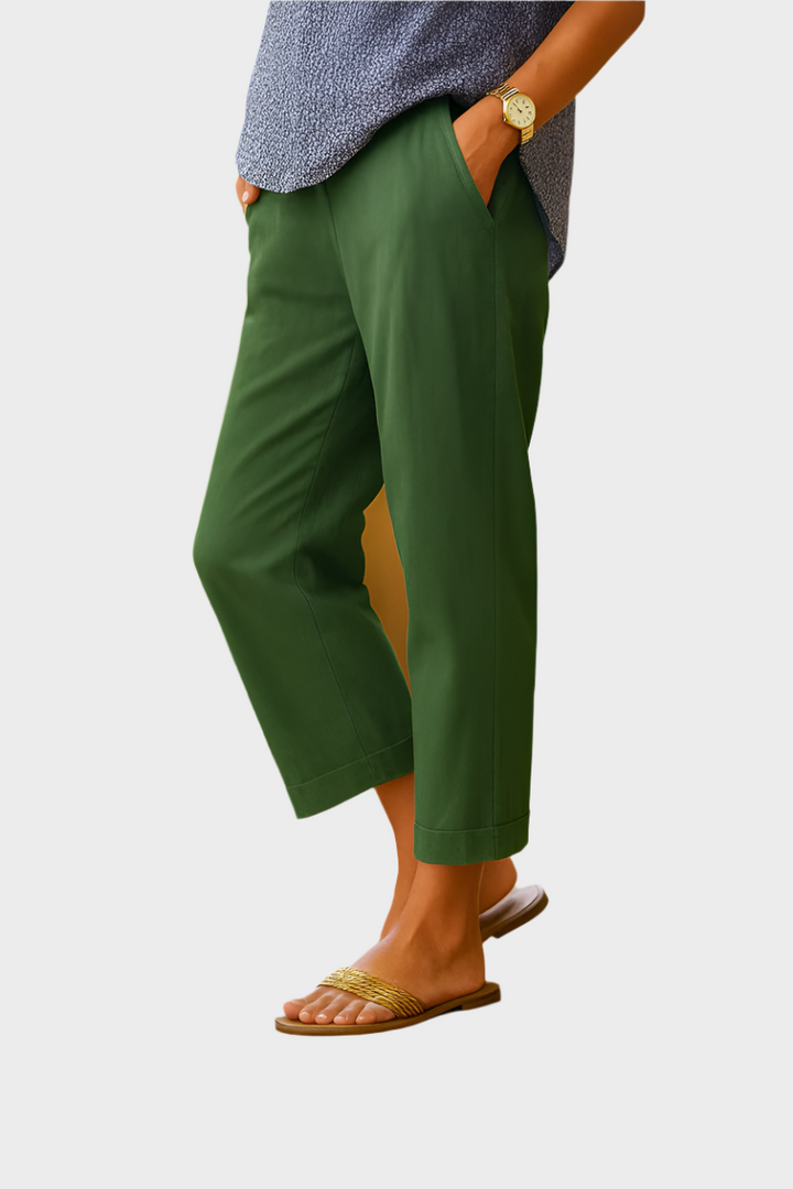 Summer Pants in Linen and Cotton